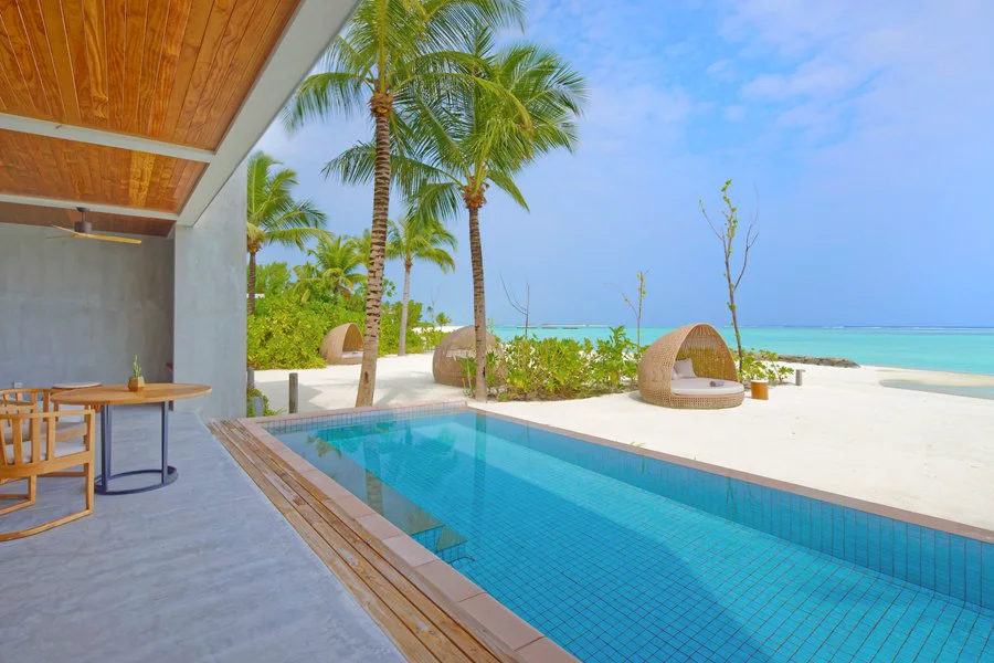 2 bedroom Beach Residence with Pool-2