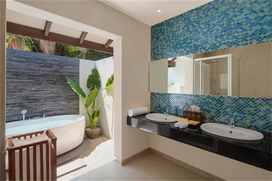 Deluxe Jacuzzi Beach Villa-3