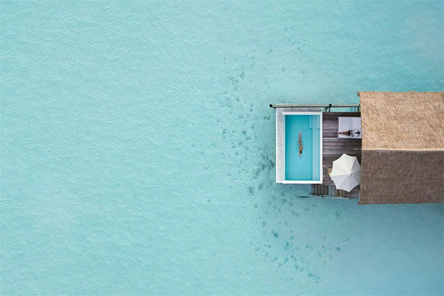 One Bedroom Water Villa With Pool-2
