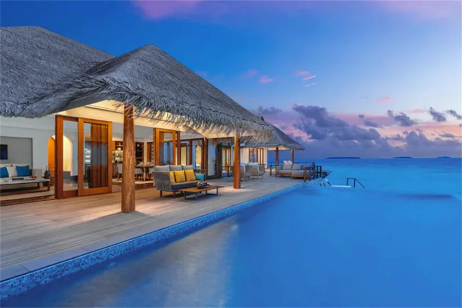 Two Bedroom Over Water Pool Residence-4