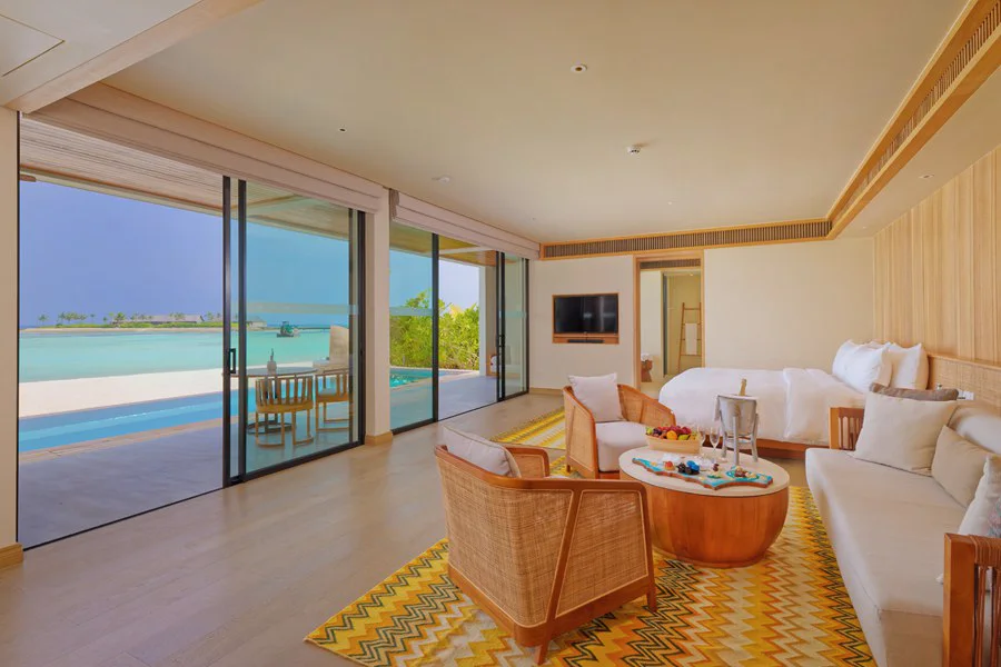 2 bedroom Beach Residence with Pool-4